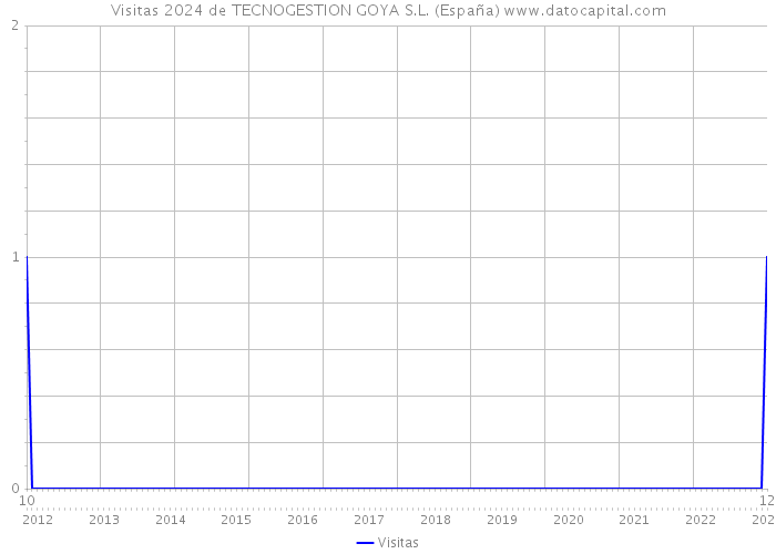 Visitas 2024 de TECNOGESTION GOYA S.L. (España) 