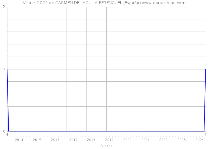 Visitas 2024 de CARMEN DEL AGUILA BERENGUEL (España) 
