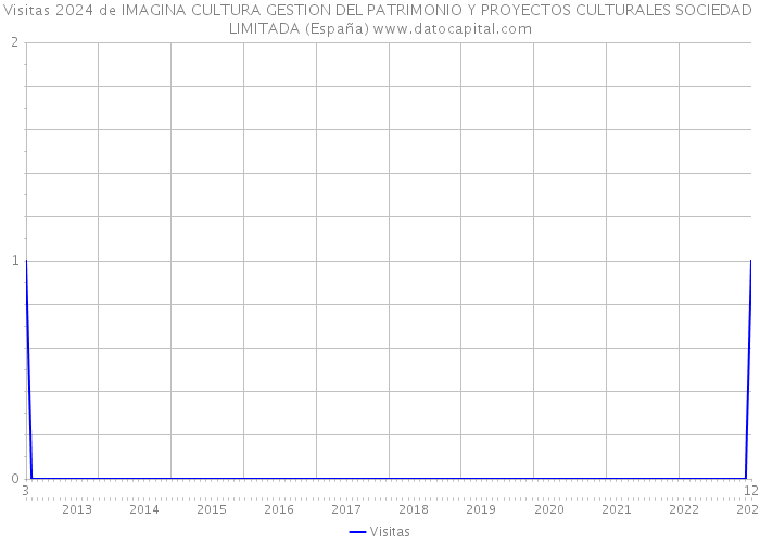 Visitas 2024 de IMAGINA CULTURA GESTION DEL PATRIMONIO Y PROYECTOS CULTURALES SOCIEDAD LIMITADA (España) 