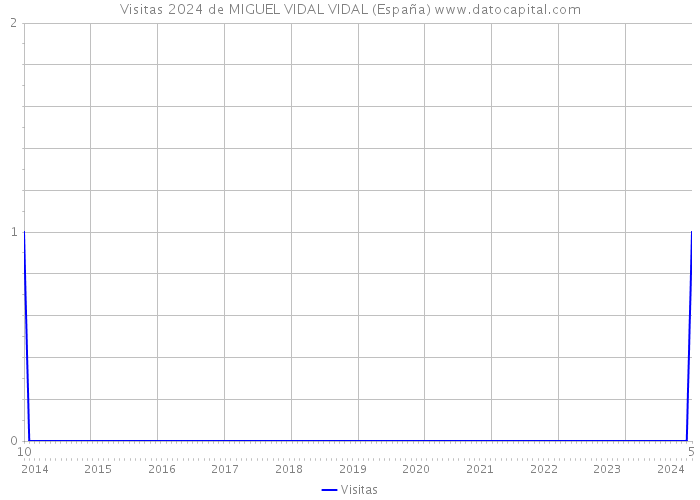 Visitas 2024 de MIGUEL VIDAL VIDAL (España) 