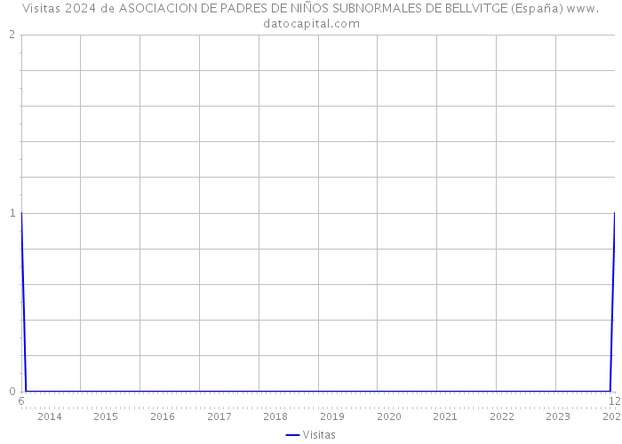 Visitas 2024 de ASOCIACION DE PADRES DE NIÑOS SUBNORMALES DE BELLVITGE (España) 