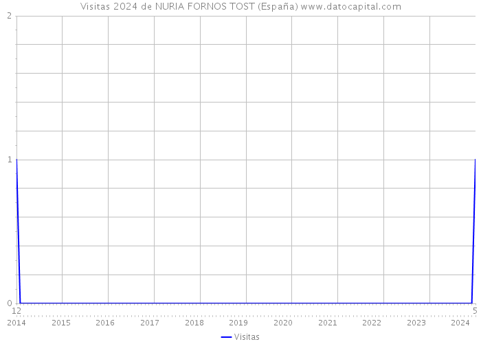 Visitas 2024 de NURIA FORNOS TOST (España) 
