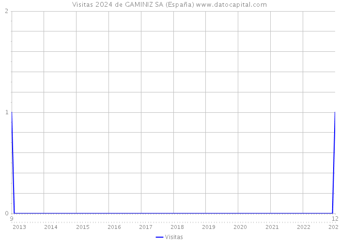 Visitas 2024 de GAMINIZ SA (España) 