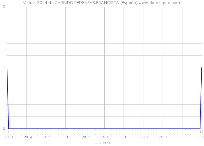 Visitas 2024 de GARRIDO PEDRAZAS FRANCISCA (España) 
