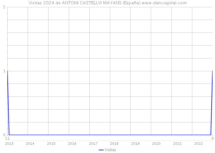 Visitas 2024 de ANTONI CASTELLVI MAYANS (España) 