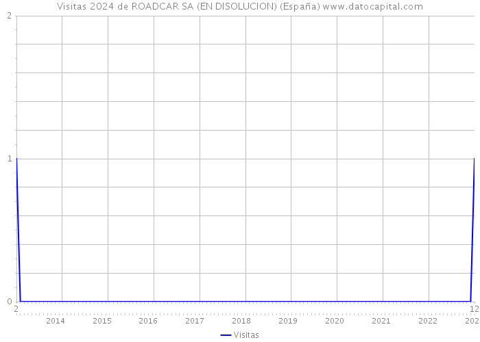 Visitas 2024 de ROADCAR SA (EN DISOLUCION) (España) 