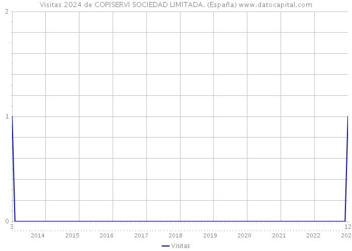 Visitas 2024 de COPISERVI SOCIEDAD LIMITADA. (España) 