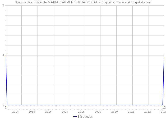 Búsquedas 2024 de MARIA CARMEN SOLDADO CALIZ (España) 