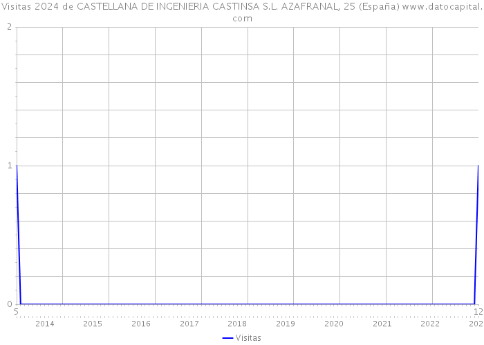 Visitas 2024 de CASTELLANA DE INGENIERIA CASTINSA S.L. AZAFRANAL, 25 (España) 