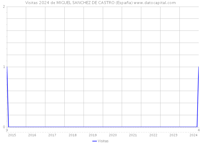 Visitas 2024 de MIGUEL SANCHEZ DE CASTRO (España) 