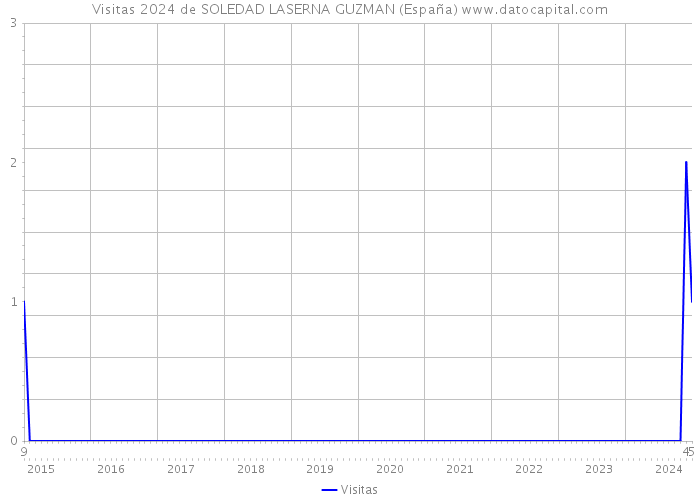 Visitas 2024 de SOLEDAD LASERNA GUZMAN (España) 