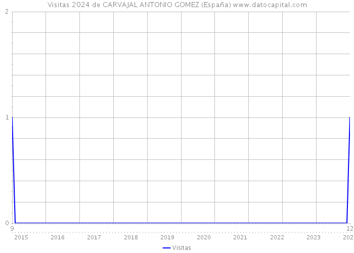 Visitas 2024 de CARVAJAL ANTONIO GOMEZ (España) 