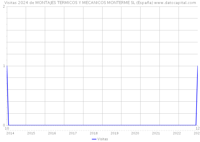 Visitas 2024 de MONTAJES TERMICOS Y MECANICOS MONTERME SL (España) 