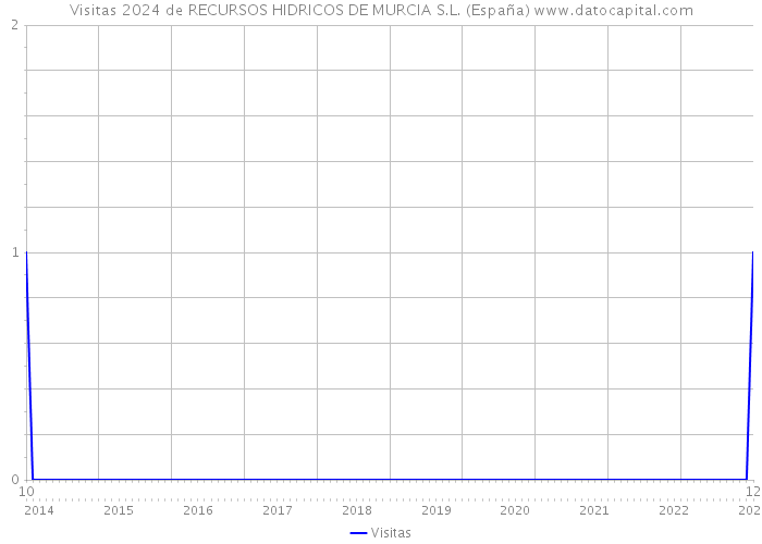 Visitas 2024 de RECURSOS HIDRICOS DE MURCIA S.L. (España) 