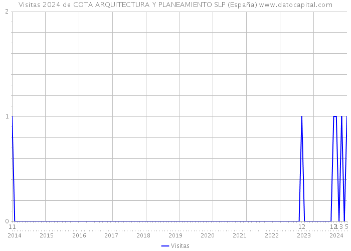 Visitas 2024 de COTA ARQUITECTURA Y PLANEAMIENTO SLP (España) 