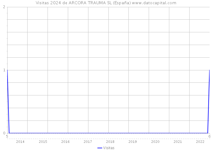 Visitas 2024 de ARCORA TRAUMA SL (España) 