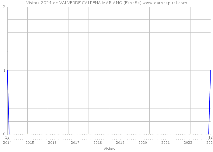 Visitas 2024 de VALVERDE CALPENA MARIANO (España) 