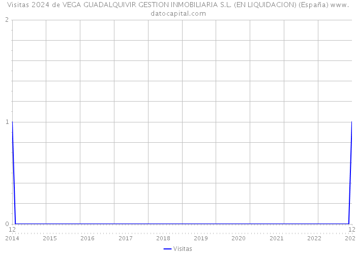 Visitas 2024 de VEGA GUADALQUIVIR GESTION INMOBILIARIA S.L. (EN LIQUIDACION) (España) 