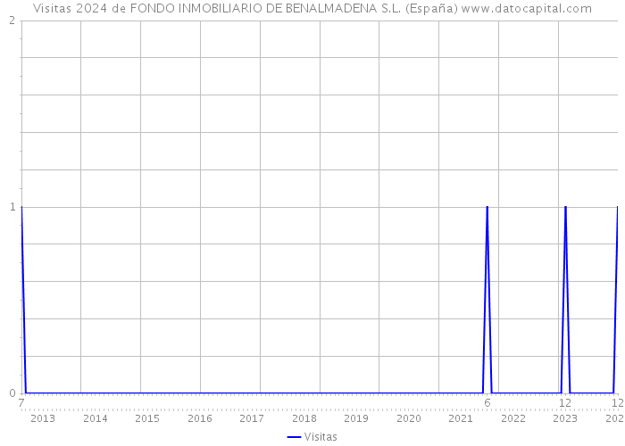 Visitas 2024 de FONDO INMOBILIARIO DE BENALMADENA S.L. (España) 