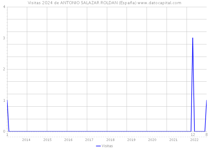 Visitas 2024 de ANTONIO SALAZAR ROLDAN (España) 