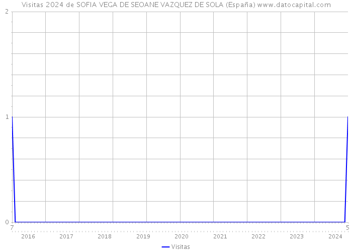 Visitas 2024 de SOFIA VEGA DE SEOANE VAZQUEZ DE SOLA (España) 
