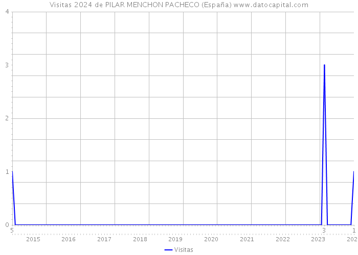 Visitas 2024 de PILAR MENCHON PACHECO (España) 