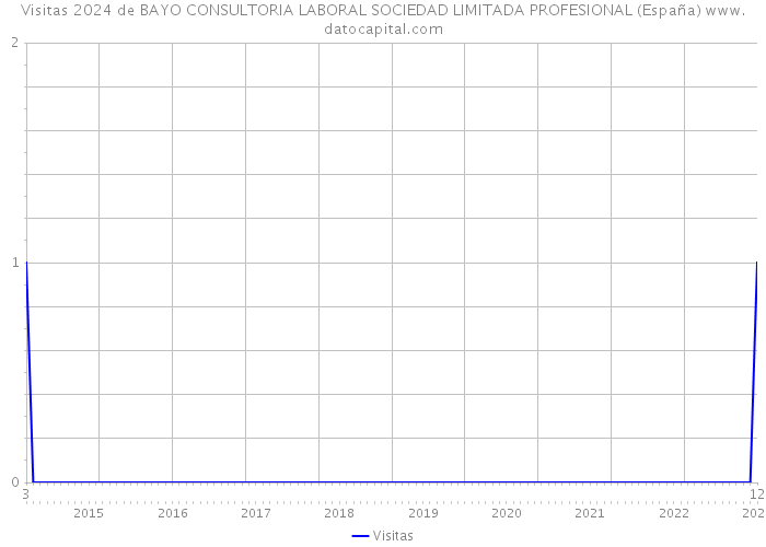 Visitas 2024 de BAYO CONSULTORIA LABORAL SOCIEDAD LIMITADA PROFESIONAL (España) 