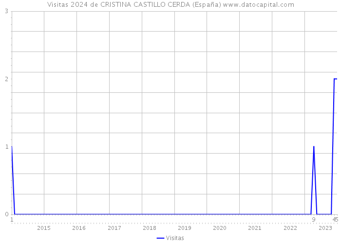 Visitas 2024 de CRISTINA CASTILLO CERDA (España) 