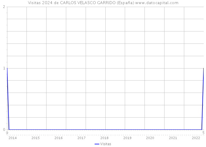 Visitas 2024 de CARLOS VELASCO GARRIDO (España) 