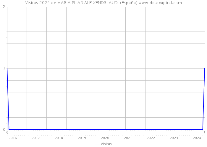 Visitas 2024 de MARIA PILAR ALEIXENDRI AUDI (España) 