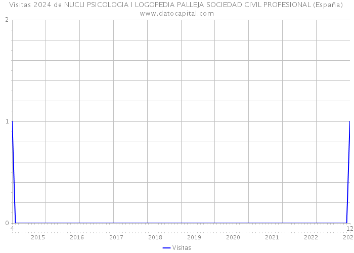 Visitas 2024 de NUCLI PSICOLOGIA I LOGOPEDIA PALLEJA SOCIEDAD CIVIL PROFESIONAL (España) 