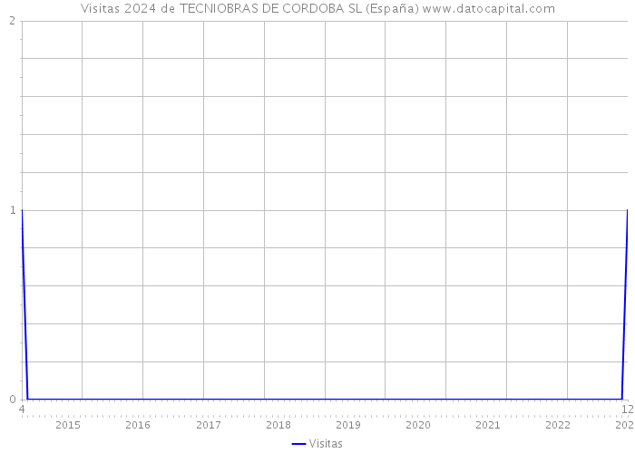Visitas 2024 de TECNIOBRAS DE CORDOBA SL (España) 