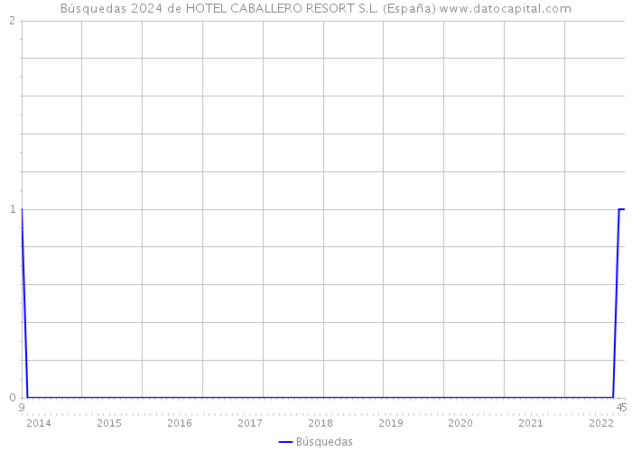 Búsquedas 2024 de HOTEL CABALLERO RESORT S.L. (España) 