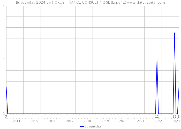 Búsquedas 2024 de HORUS FINANCE CONSULTING SL (España) 