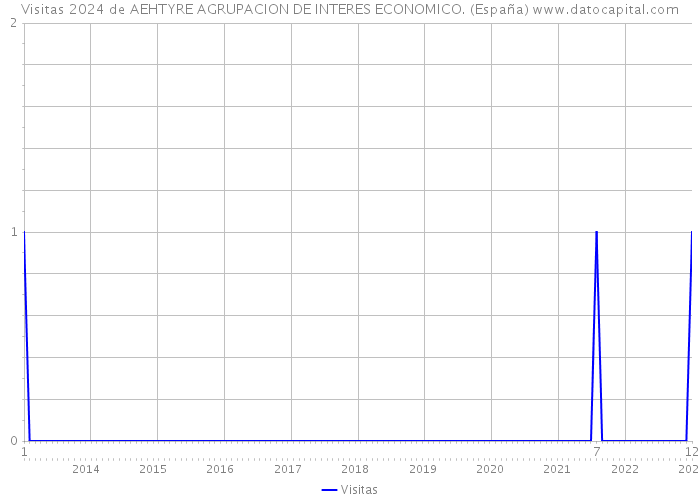 Visitas 2024 de AEHTYRE AGRUPACION DE INTERES ECONOMICO. (España) 