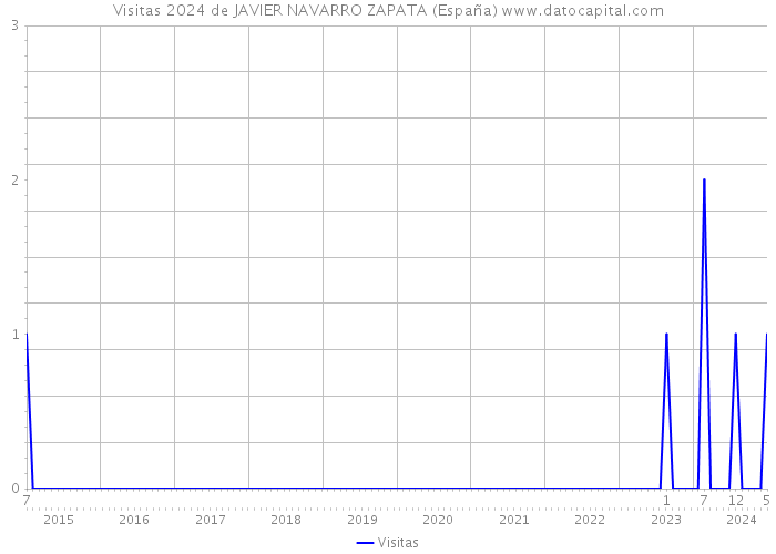 Visitas 2024 de JAVIER NAVARRO ZAPATA (España) 