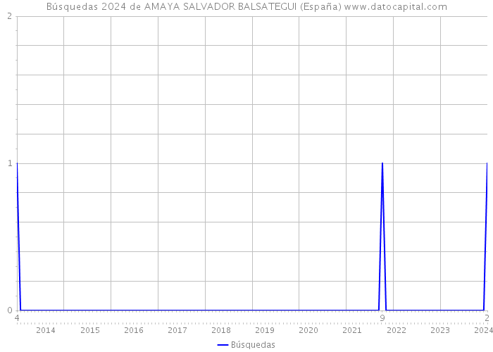 Búsquedas 2024 de AMAYA SALVADOR BALSATEGUI (España) 