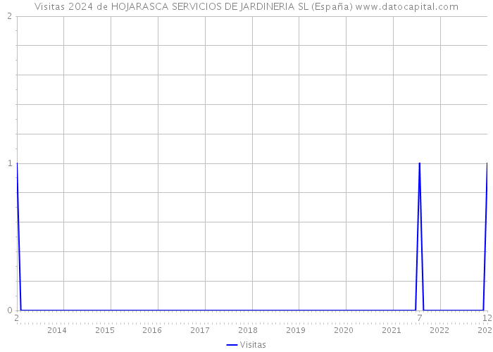 Visitas 2024 de HOJARASCA SERVICIOS DE JARDINERIA SL (España) 