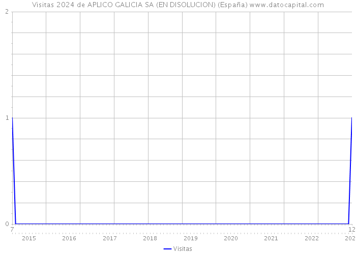 Visitas 2024 de APLICO GALICIA SA (EN DISOLUCION) (España) 