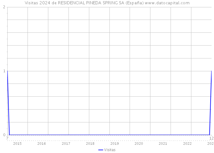 Visitas 2024 de RESIDENCIAL PINEDA SPRING SA (España) 