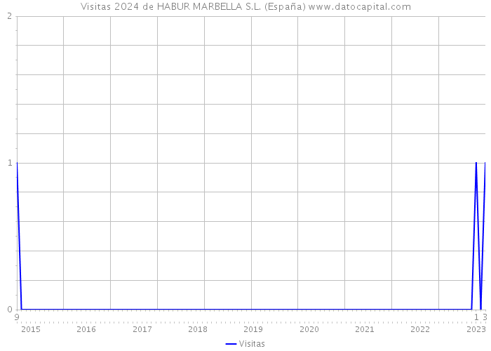 Visitas 2024 de HABUR MARBELLA S.L. (España) 