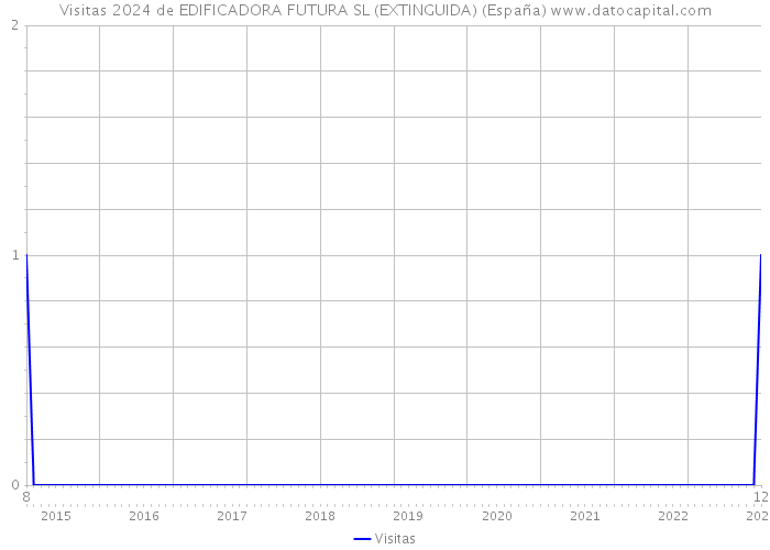 Visitas 2024 de EDIFICADORA FUTURA SL (EXTINGUIDA) (España) 