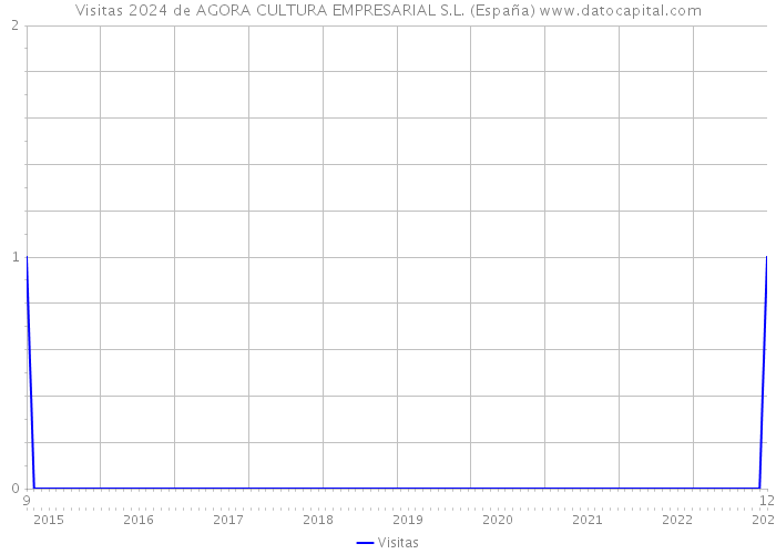 Visitas 2024 de AGORA CULTURA EMPRESARIAL S.L. (España) 
