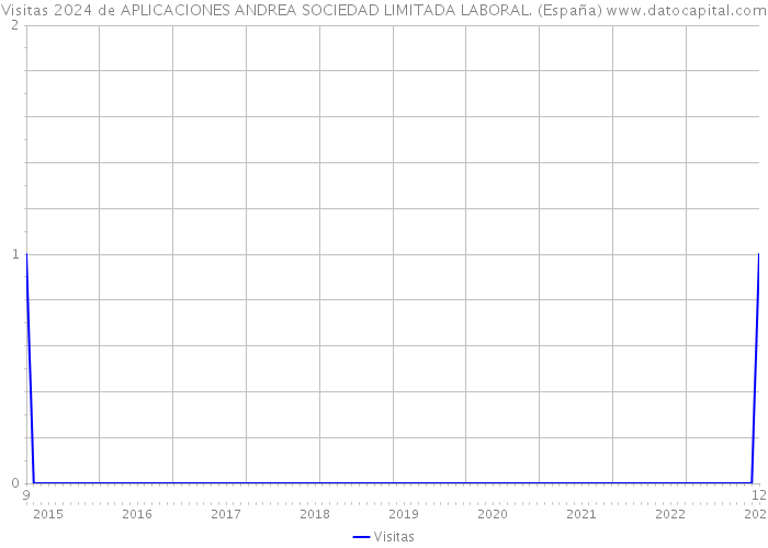 Visitas 2024 de APLICACIONES ANDREA SOCIEDAD LIMITADA LABORAL. (España) 