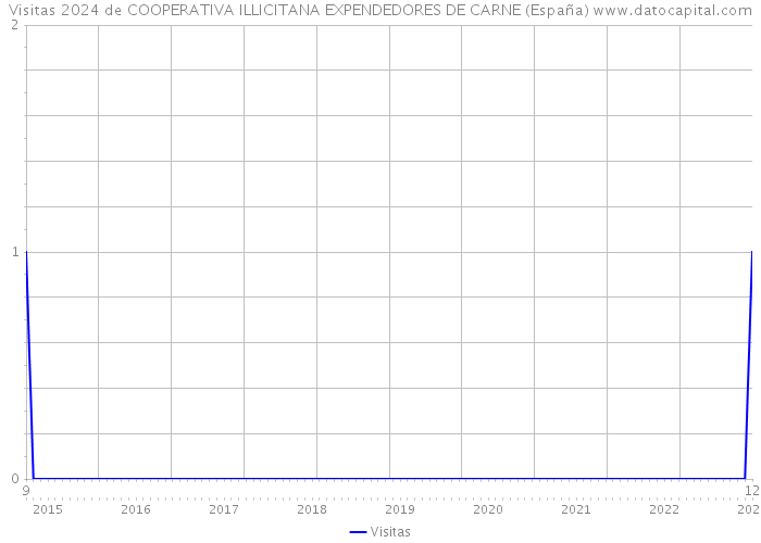 Visitas 2024 de COOPERATIVA ILLICITANA EXPENDEDORES DE CARNE (España) 