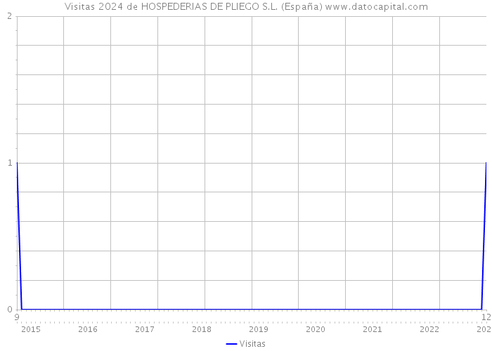 Visitas 2024 de HOSPEDERIAS DE PLIEGO S.L. (España) 