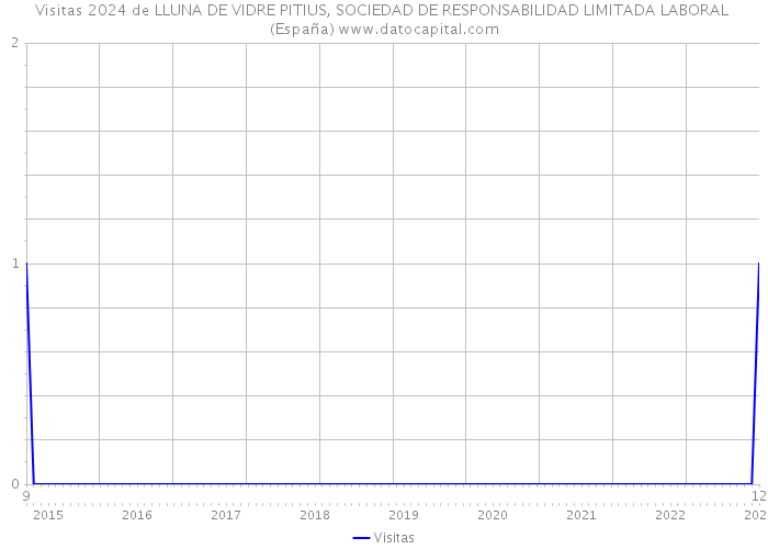 Visitas 2024 de LLUNA DE VIDRE PITIUS, SOCIEDAD DE RESPONSABILIDAD LIMITADA LABORAL (España) 