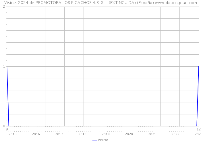 Visitas 2024 de PROMOTORA LOS PICACHOS 4.B. S.L. (EXTINGUIDA) (España) 