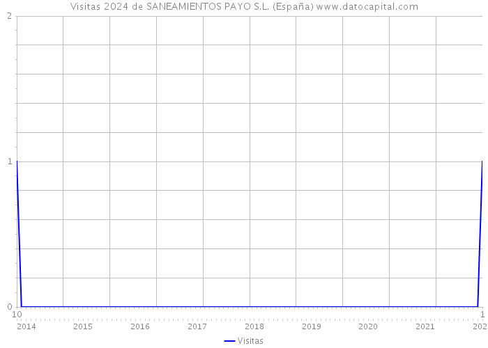 Visitas 2024 de SANEAMIENTOS PAYO S.L. (España) 