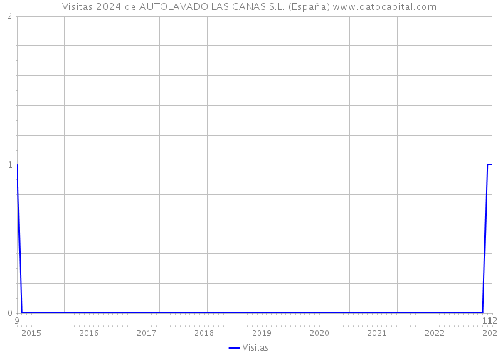 Visitas 2024 de AUTOLAVADO LAS CANAS S.L. (España) 